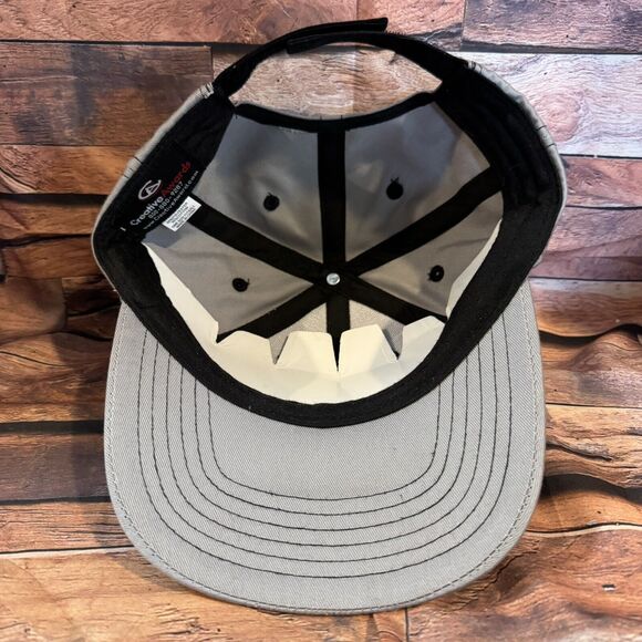 Hurst Farm Supply HFS Hat Cap Grey Adjustable Strap Back Farm Equipment Texas Ag - Picture 6 of 7